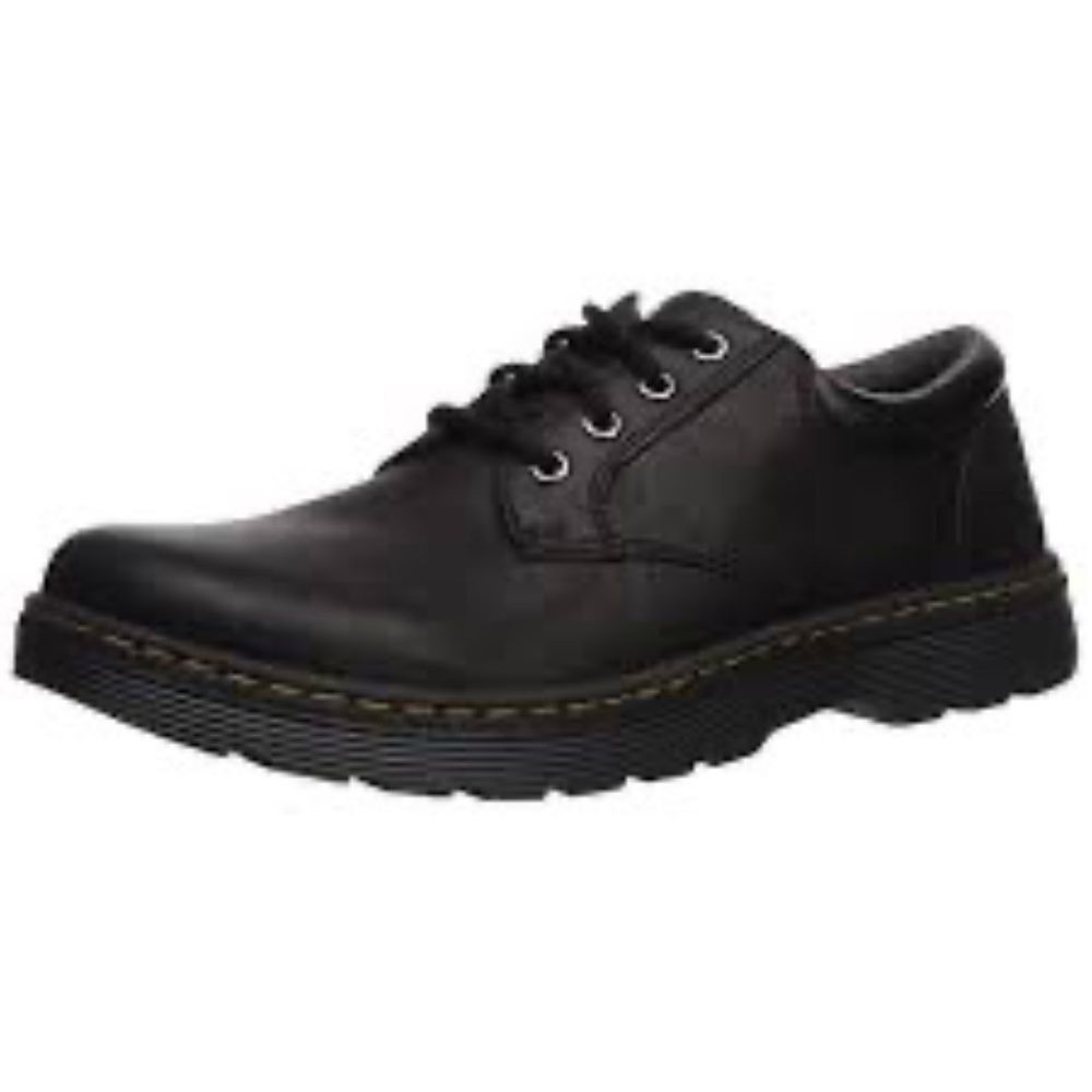 Dr. Martens Tipton Black Leather Low Oxfords Sz‎ 12